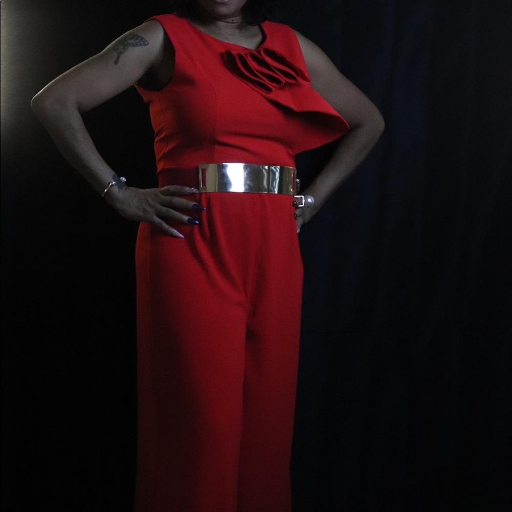 Red Jumper Sleeveless